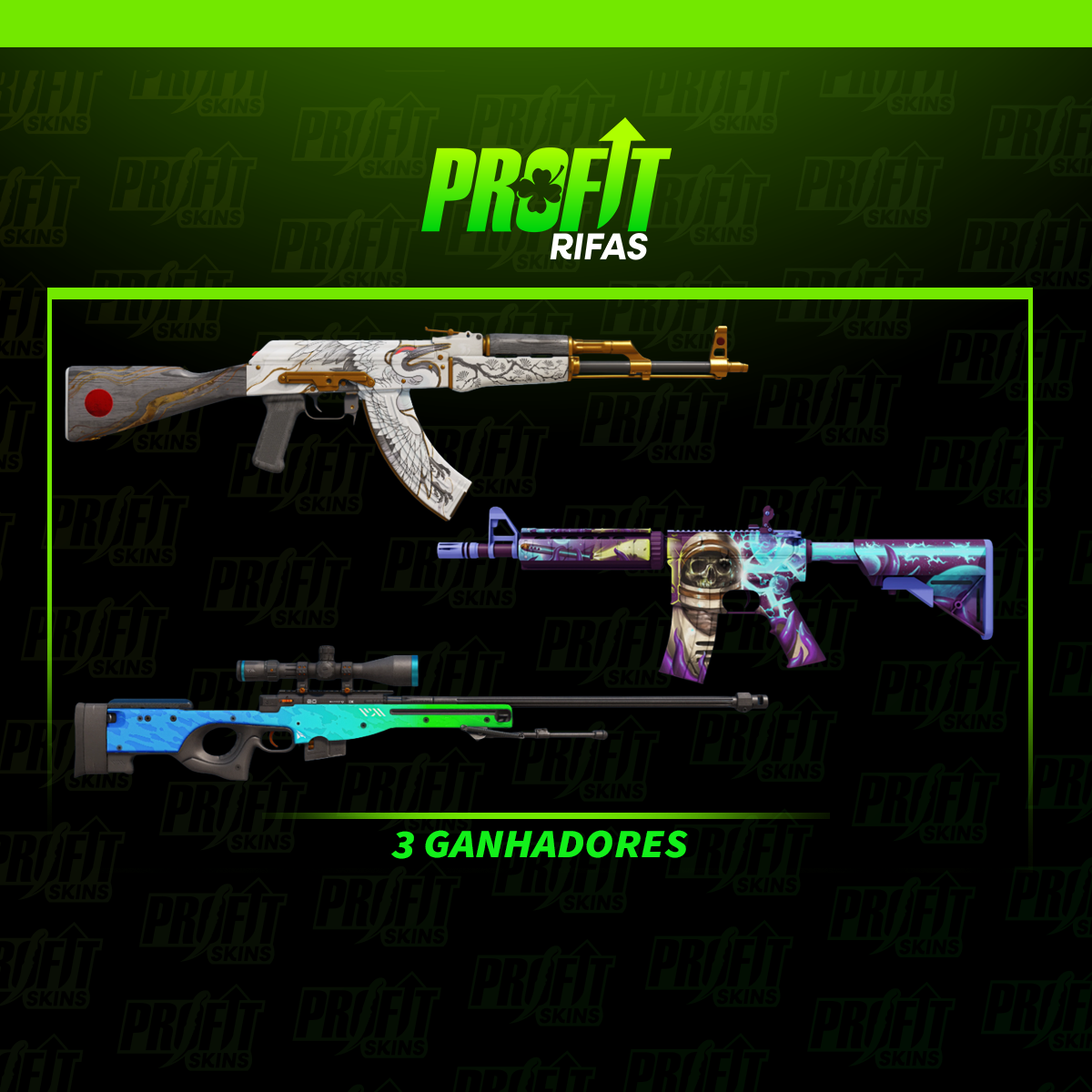 3 GANHADORES | CRANE - DESOLATE - ICE